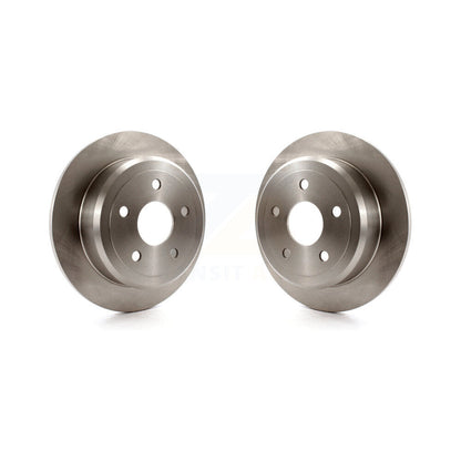 Disc Brake Rotors Rear Pair For Jeep Wrangler JK