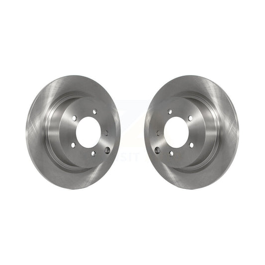 Brake Rotors Rear Pair For Mitsubishi Jeep Lancer Patriot Chrysler Compass Dodge