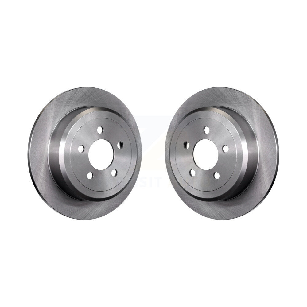 Disc Brake Rotors Rear Pair For Jeep Liberty Dodge Nitro