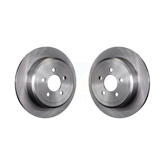 Disc Brake Rotors Rear Pair For Jeep Liberty Dodge Nitro