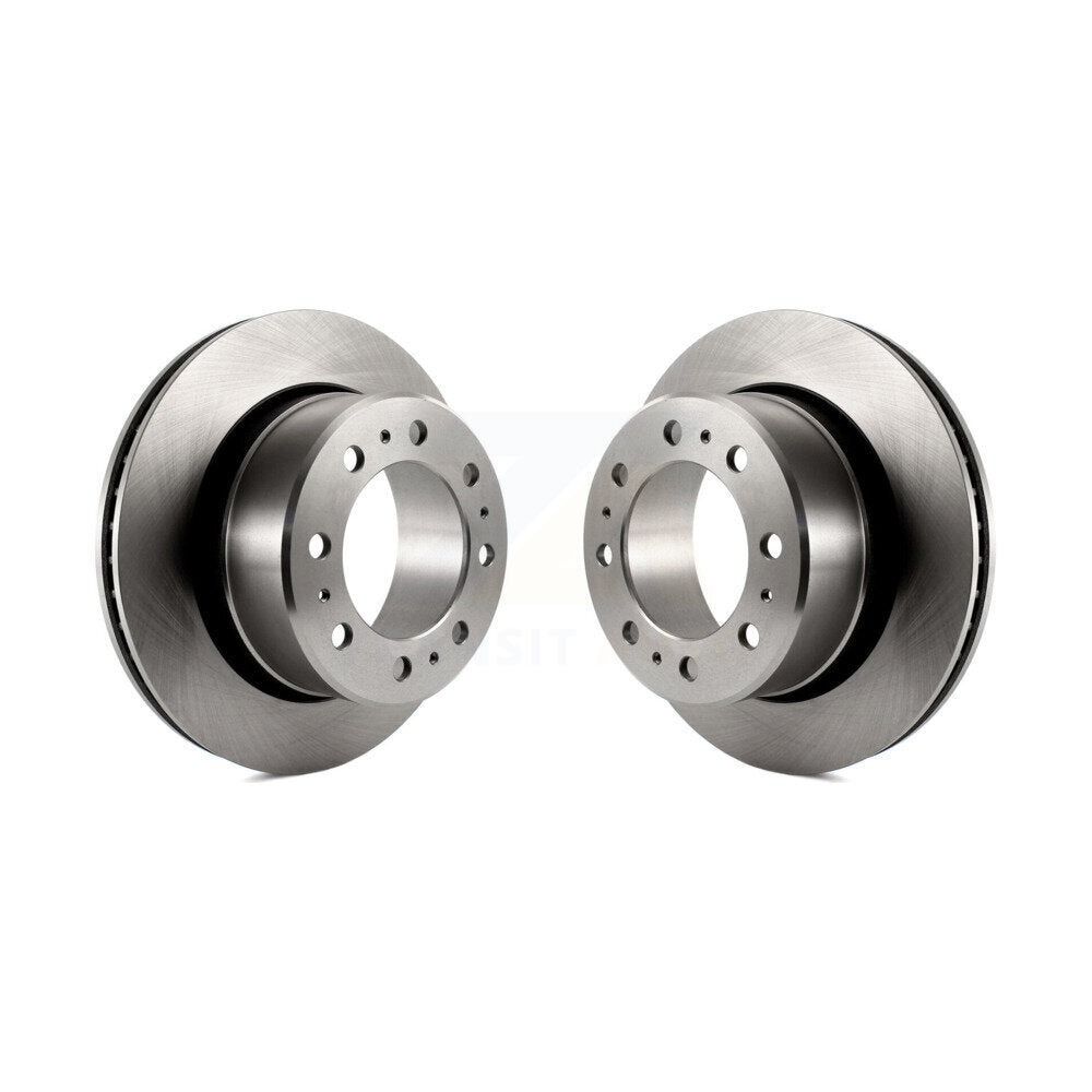 Disc Brake Rotors Rear Pair For Ram 2500 3500 1500 Dodge