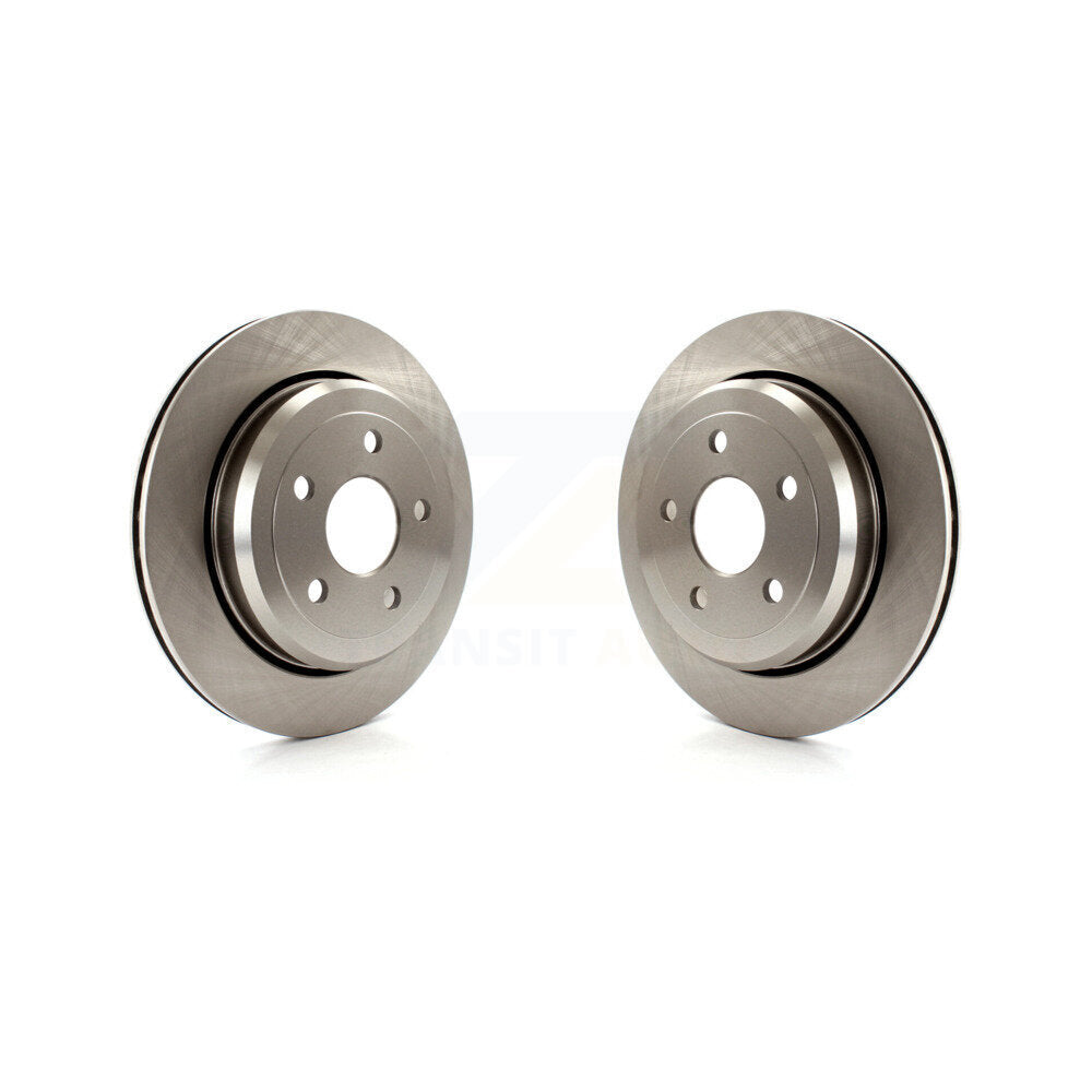 Disc Brake Rotors Rear Pair For Jeep Grand Cherokee Dodge Durango WK