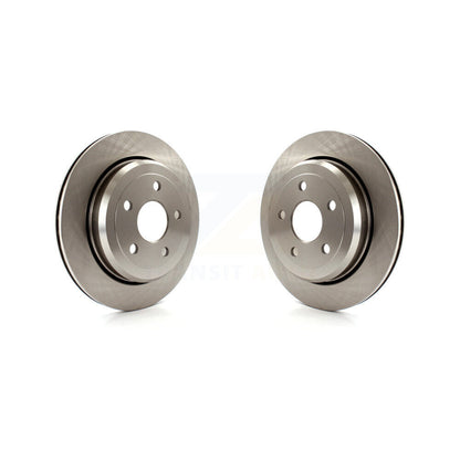 Disc Brake Rotors Rear Pair For Jeep Grand Cherokee Dodge Durango WK