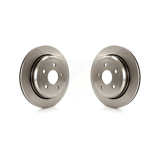 Disc Brake Rotors Rear Pair For Jeep Grand Cherokee Dodge Durango WK