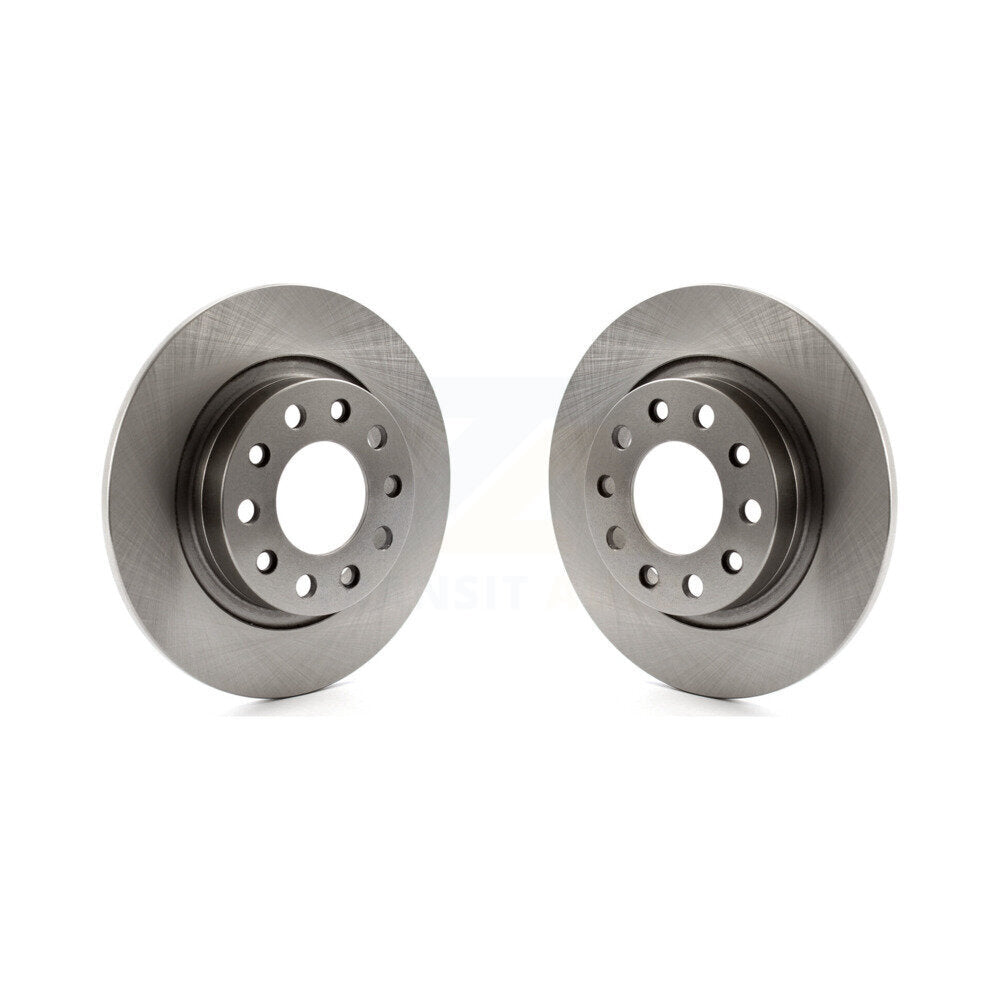 Disc Brake Rotors Rear Pair For 2013-2016 Dodge Dart
