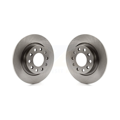 Disc Brake Rotors Rear Pair For 2013-2016 Dodge Dart