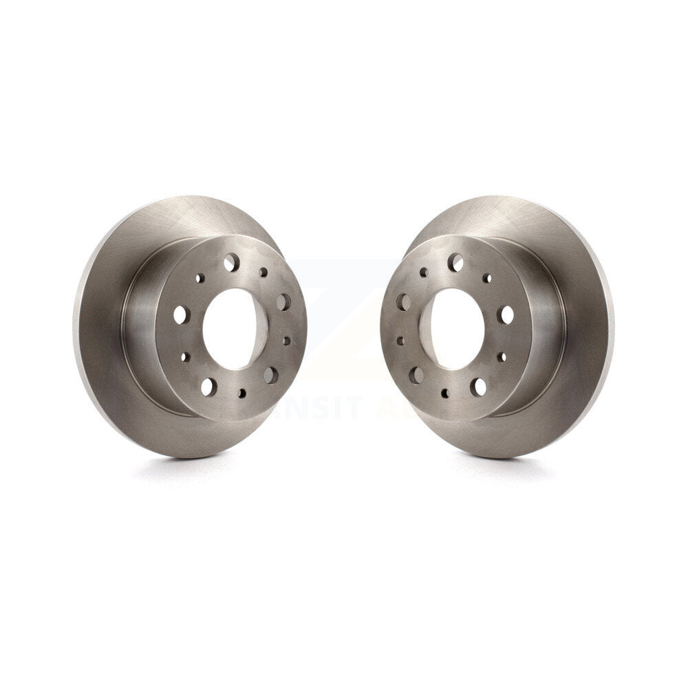 Disc Brake Rotors Rear Pair For Ram ProMaster 2500 3500 1500 With Solid Rotor