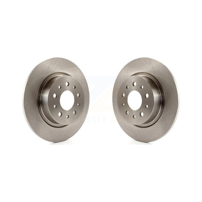 Disc Brake Rotors Rear Pair For 2014-2020 Fiat 500L