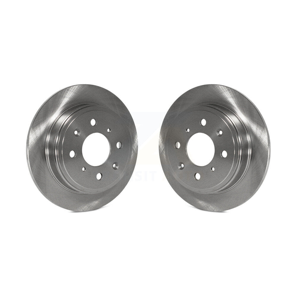 Disc Brake Rotors Rear Pair For Honda Civic Acura Integra del Sol Prelude CRX EL