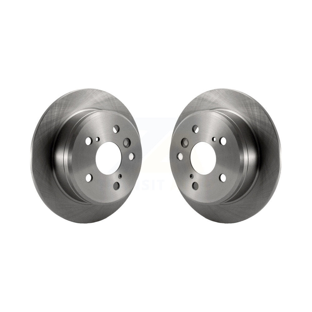 Disc Brake Rotors Rear Pair For Toyota Camry Solara Lexus ES300