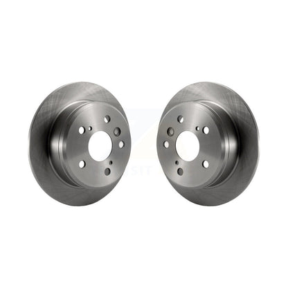 Disc Brake Rotors Rear Pair For Toyota Camry Solara Lexus ES300