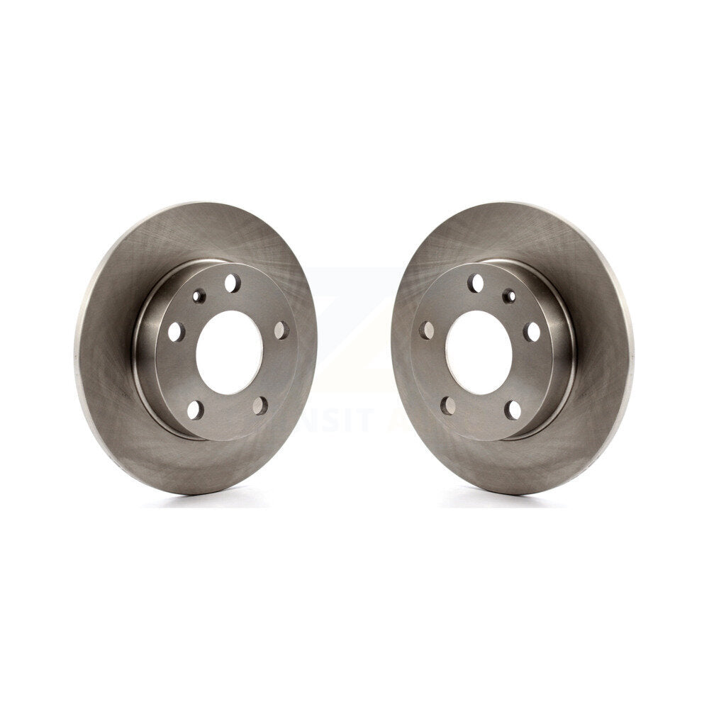 Disc Brake Rotors Rear Pair For Audi A4 Quattro 90 S4