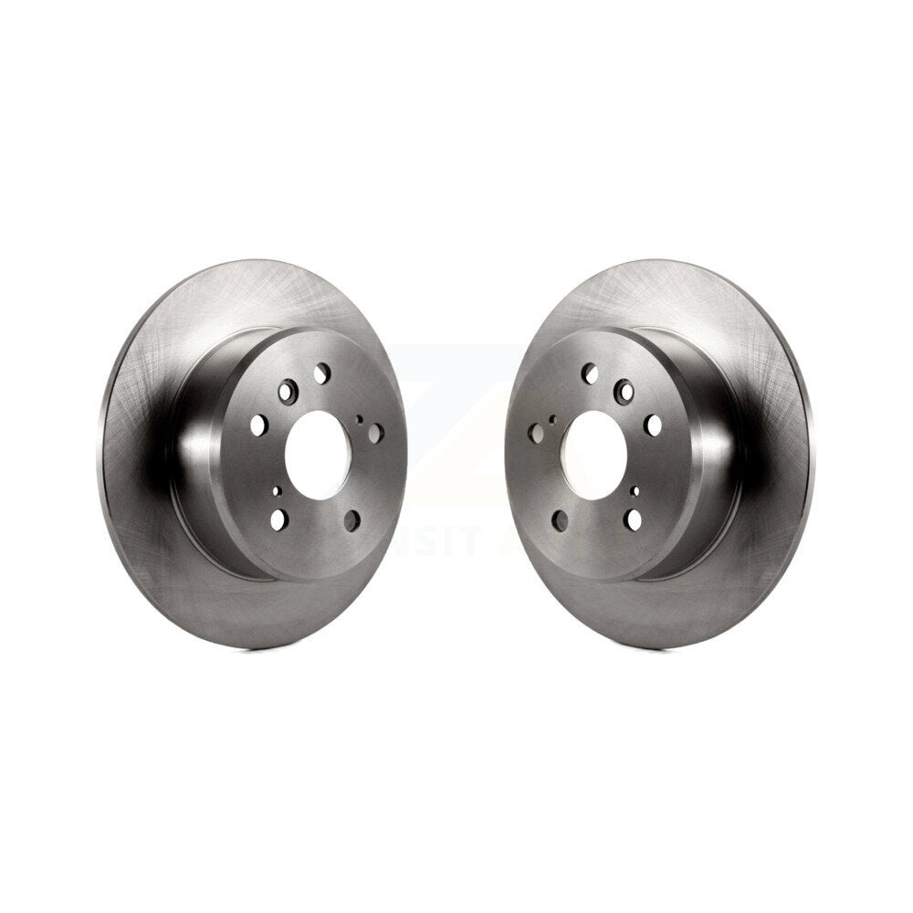 Disc Brake Rotors Rear Pair For Toyota Highlander Lexus Camry RX300 ES300