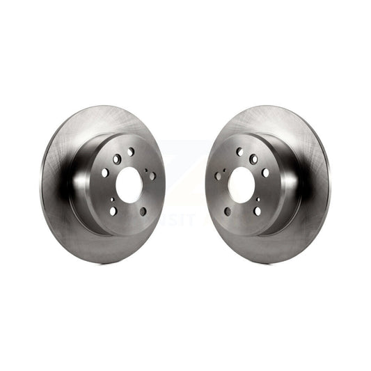 Disc Brake Rotors Rear Pair For Toyota Highlander Lexus Camry RX300 ES300