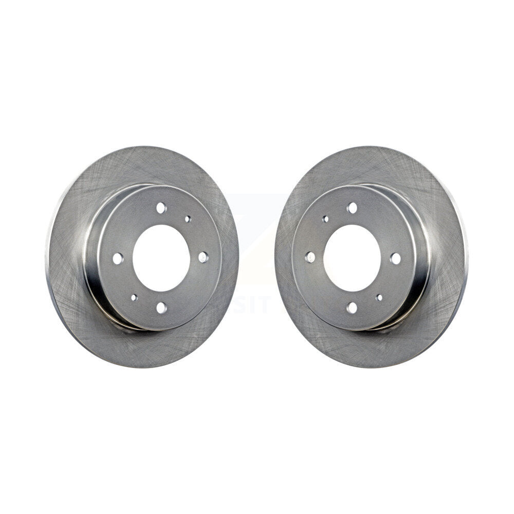 Disc Brake Rotors Rear Pair For Hyundai Elantra Tiburon