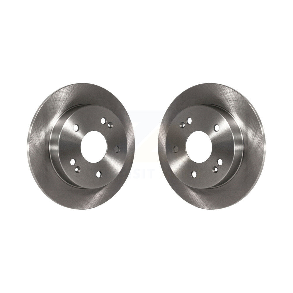 Disc Brake Rotors Rear Pair For 1997-2001 Honda Prelude