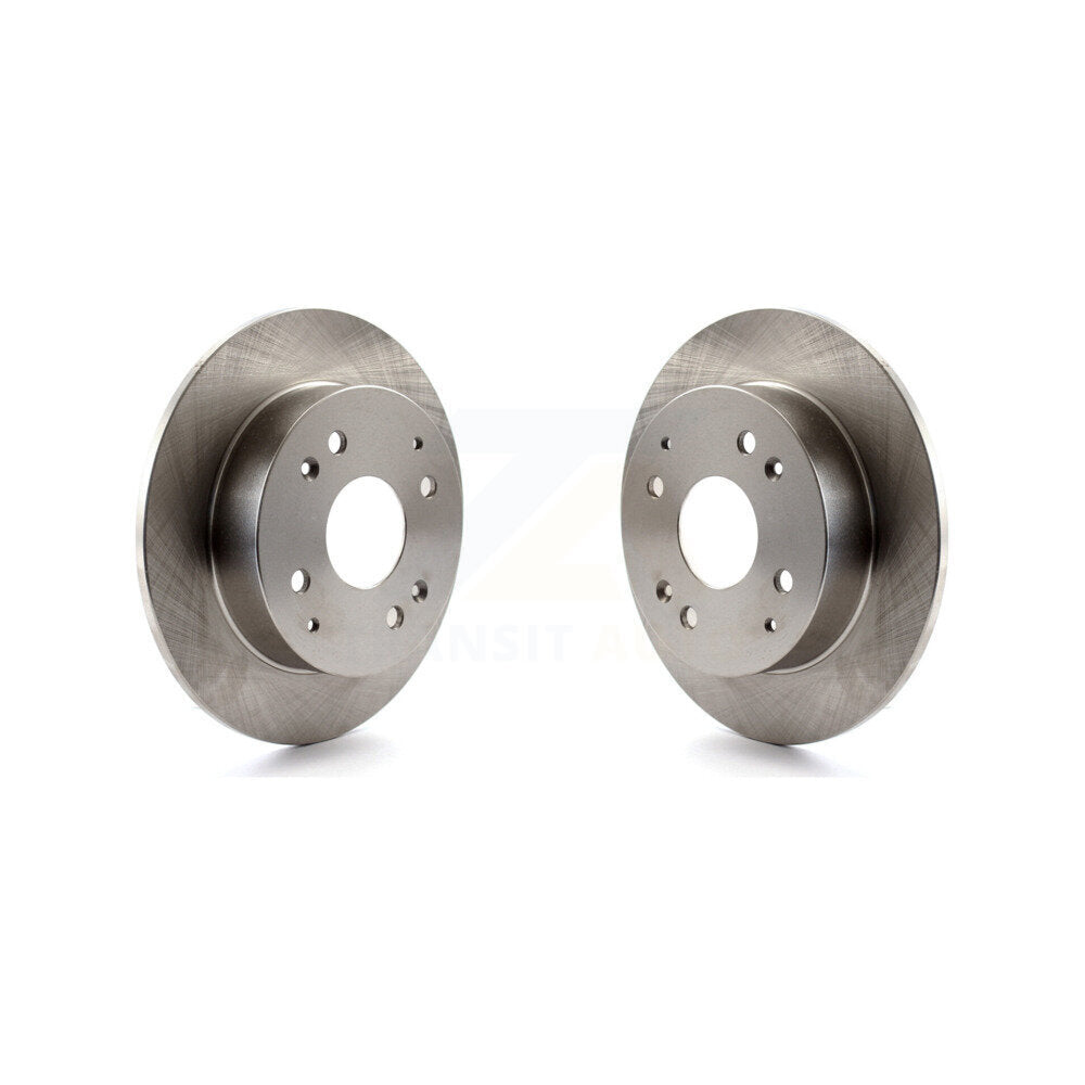 Disc Brake Rotors Rear Pair For Honda Accord Acura CL