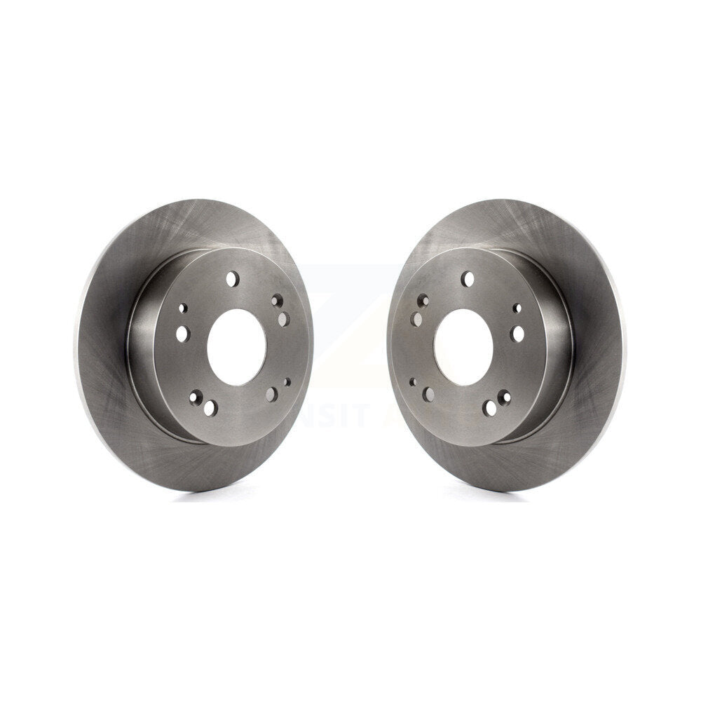 Disc Brake Rotors Rear Pair For Honda Civic Accord Acura RSX Integra