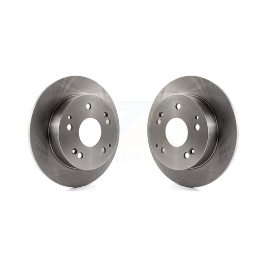 Disc Brake Rotors Rear Pair For Honda Civic Accord Acura RSX Integra