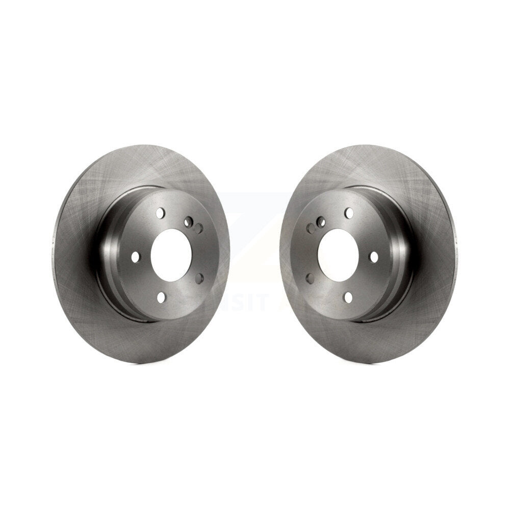 Brake Rotor Rear Pair For Mercedes-Benz C230 CLK320 SLK350 E320 C280 C240 CLK350