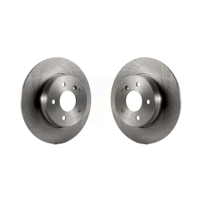 Brake Rotor Rear Pair For Mercedes-Benz C230 CLK320 SLK350 E320 C280 C240 CLK350