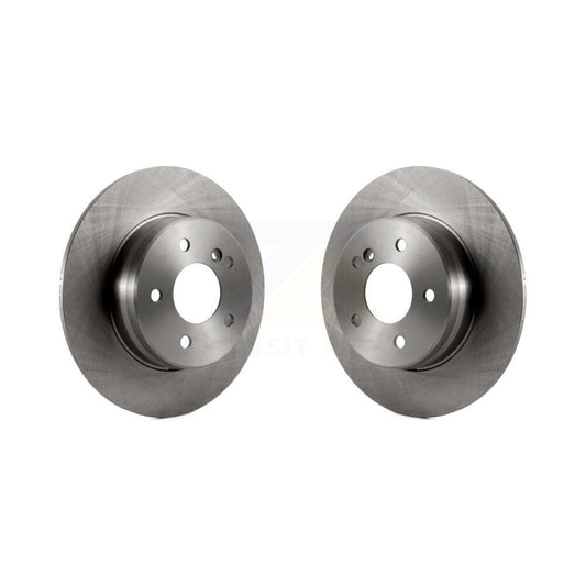 Brake Rotor Rear Pair For Mercedes-Benz C230 CLK320 SLK350 E320 C280 C240 CLK350