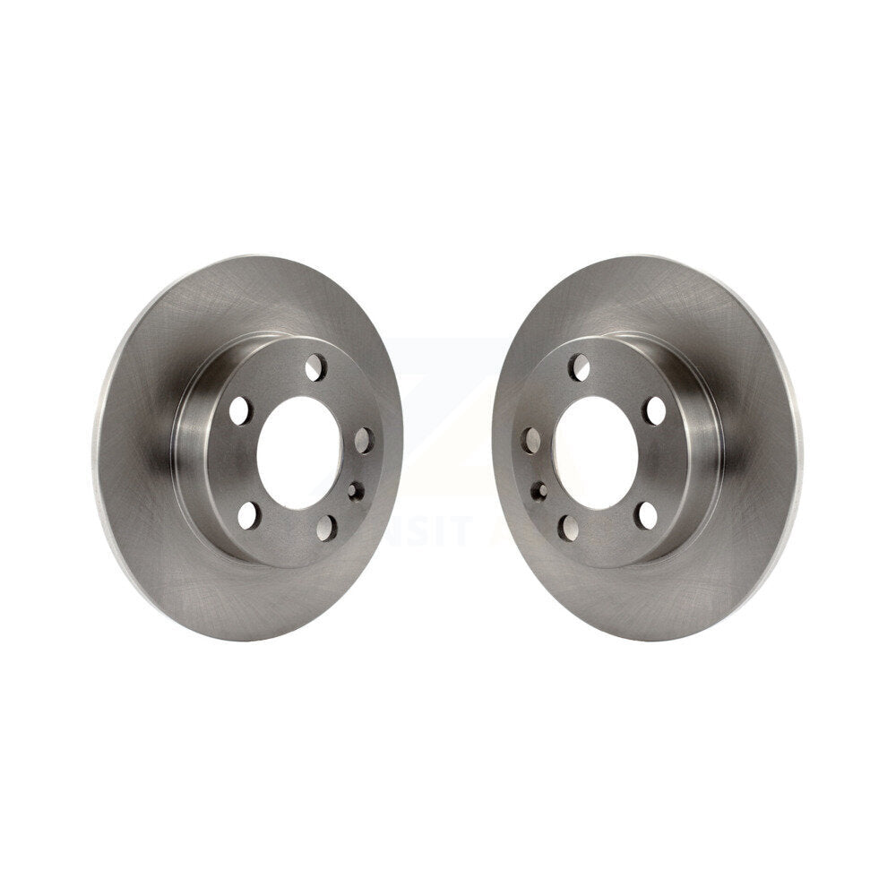 Disc Brake Rotors Rear Pair For Volkswagen Jetta Golf Beetle City Audi TT