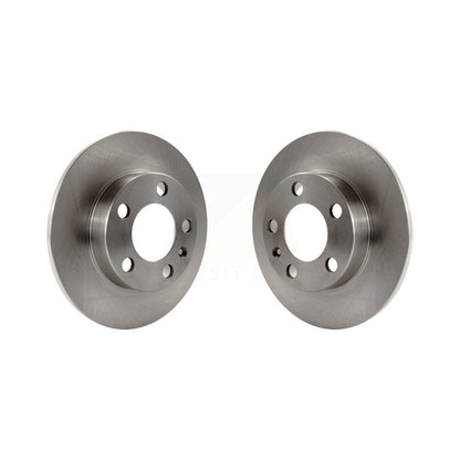 Disc Brake Rotors Rear Pair For Volkswagen Jetta Golf Beetle City Audi TT