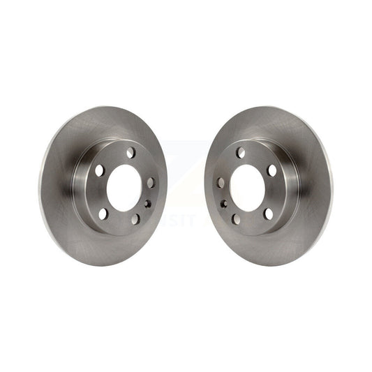 Disc Brake Rotors Rear Pair For Volkswagen Jetta Golf Beetle City Audi TT