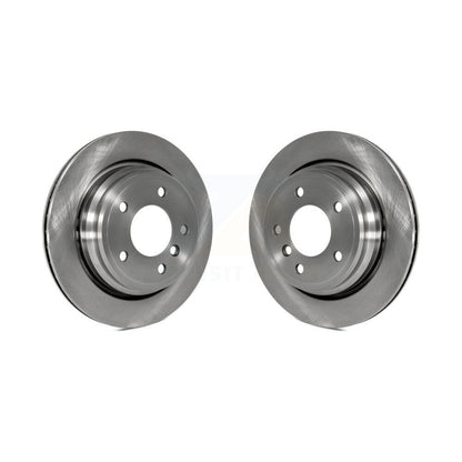Disc Brake Rotors Rear Pair For BMW 540i 530i 528i 525i
