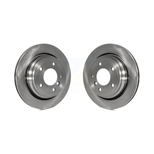 Disc Brake Rotors Rear Pair For BMW 540i 530i 528i 525i