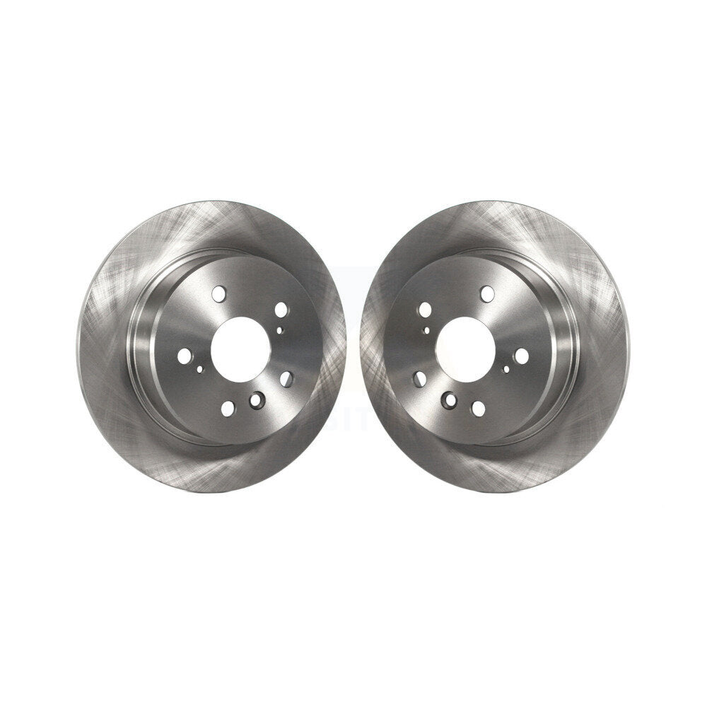 Disc Brake Rotors Rear Pair For Toyota Highlander Lexus RX300 AWD