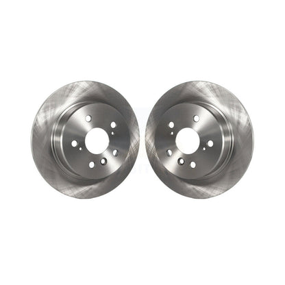 Disc Brake Rotors Rear Pair For Toyota Highlander Lexus RX300 AWD