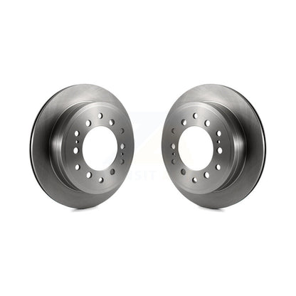 Disc Brake Rotors Rear Pair For Toyota 4Runner FJ Cruiser Sequoia Lexus GX470
