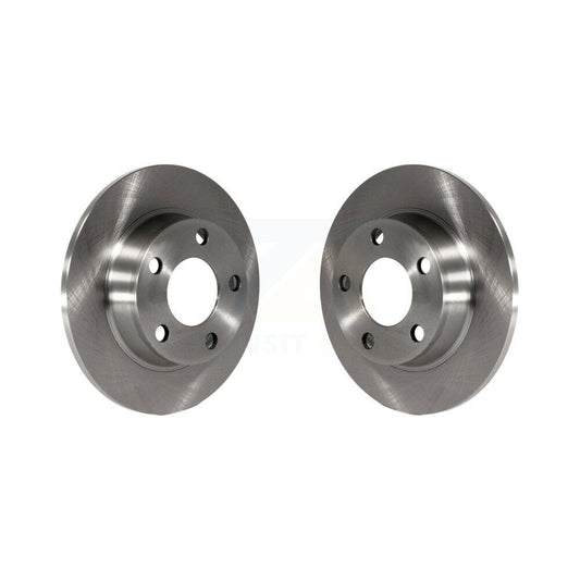 Disc Brake Rotors Rear Pair For Audi A6 Quattro Allroad