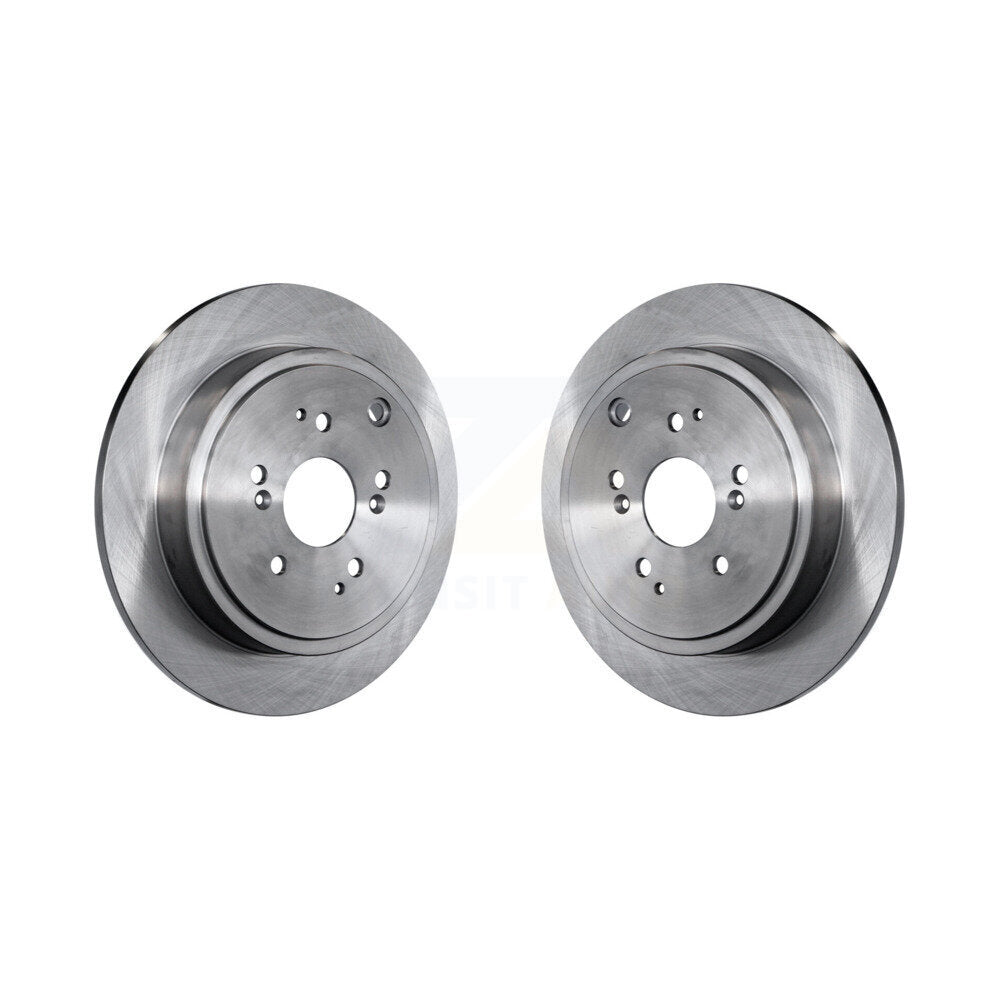 Disc Brake Rotors Rear Pair For Honda Pilot Acura MDX