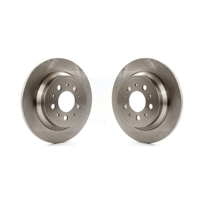 Disc Brake Rotors Rear Pair For Volvo S60 XC70 V70 S80
