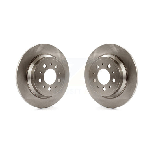 Disc Brake Rotors Rear Pair For Volvo S60 XC70 V70 S80