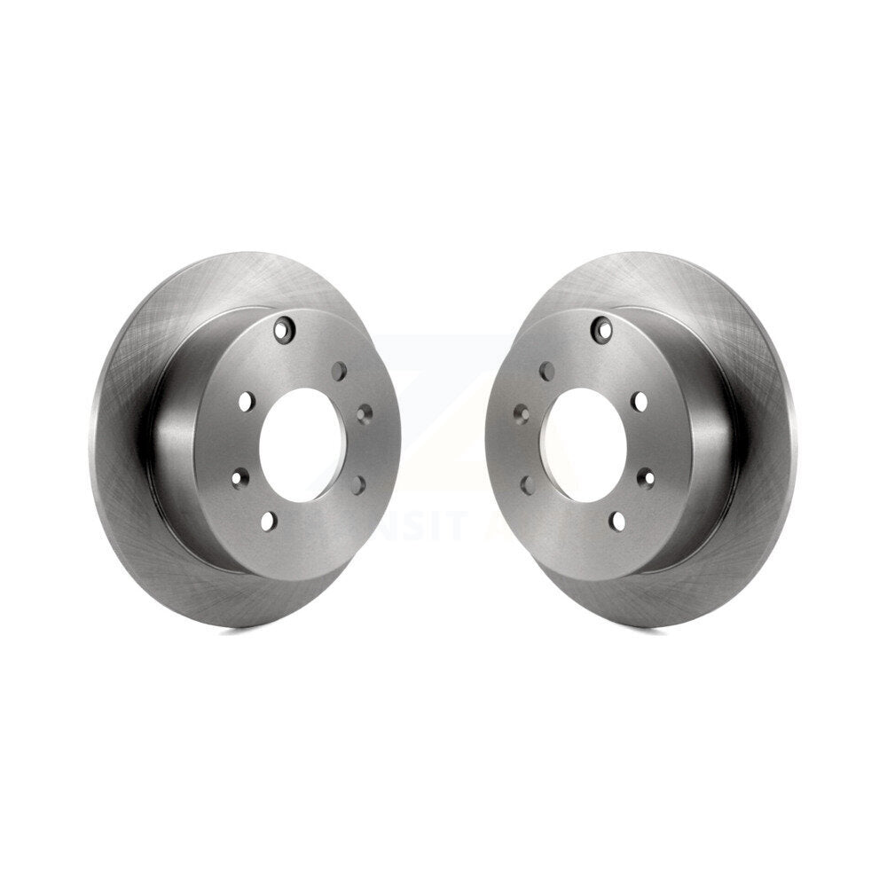 Disc Brake Rotors Rear Pair For Hyundai Sonata Kia Optima Magentis