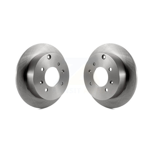Disc Brake Rotors Rear Pair For Hyundai Sonata Kia Optima Magentis