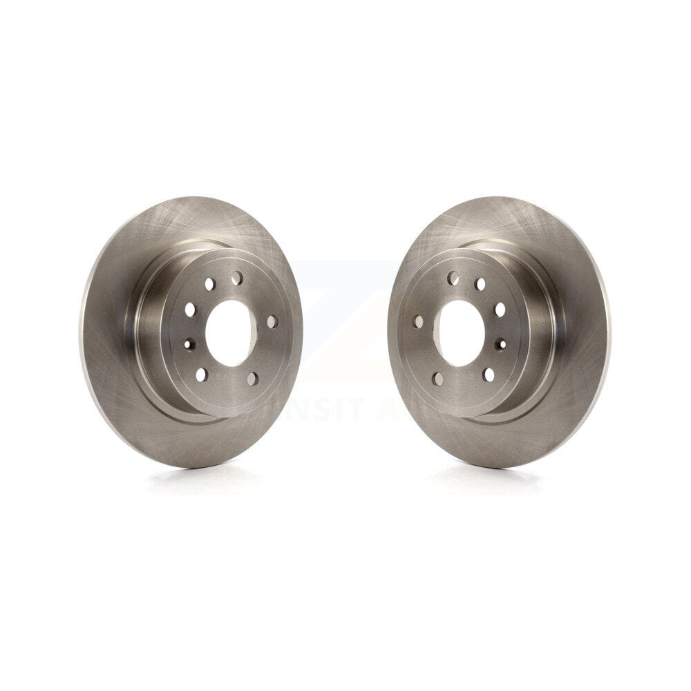 Disc Brake Rotors Rear Pair For Saab 9-5