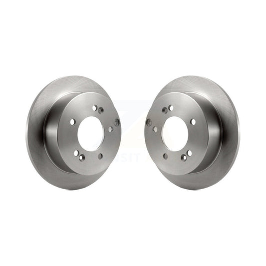 Brake Rotors Rear Pair For Hyundai Sonata Tucson Kia Sportage Optima XG350 XG300