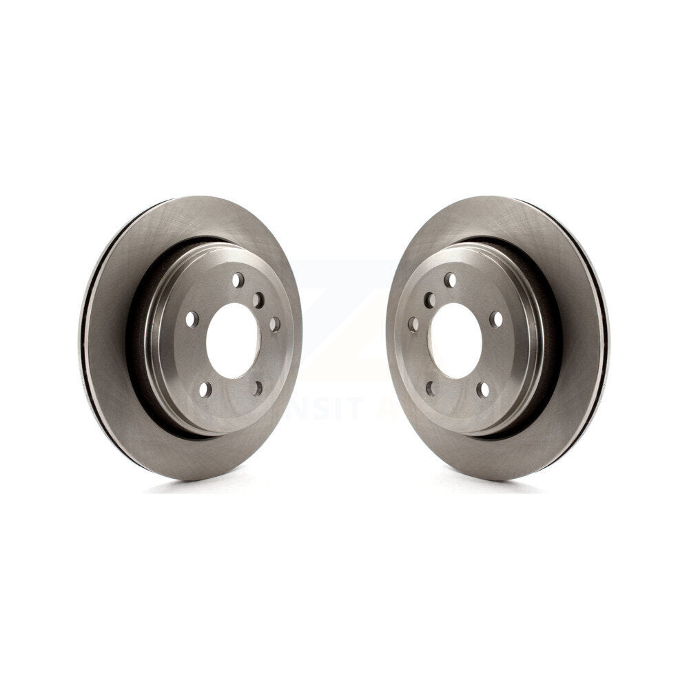 Disc Brake Rotors Rear Pair For 2001-2005 BMW 325xi