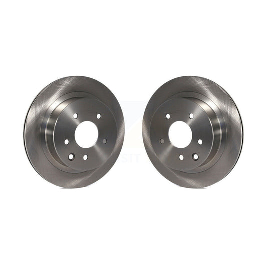 Brake Rotors Rear Pair For Nissan Rogue Sport Qashqai LEAF Juke X-Trail INFINITI