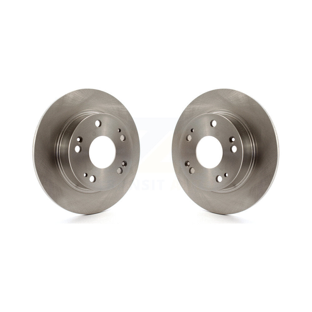 Disc Brake Rotors Rear Pair For Honda Accord Acura TSX
