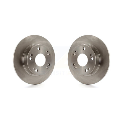 Disc Brake Rotors Rear Pair For Honda Accord Acura TSX