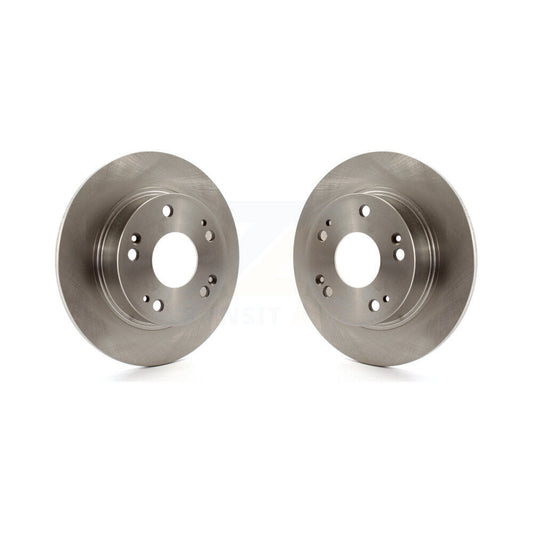 Disc Brake Rotors Rear Pair For Honda Accord Acura TSX
