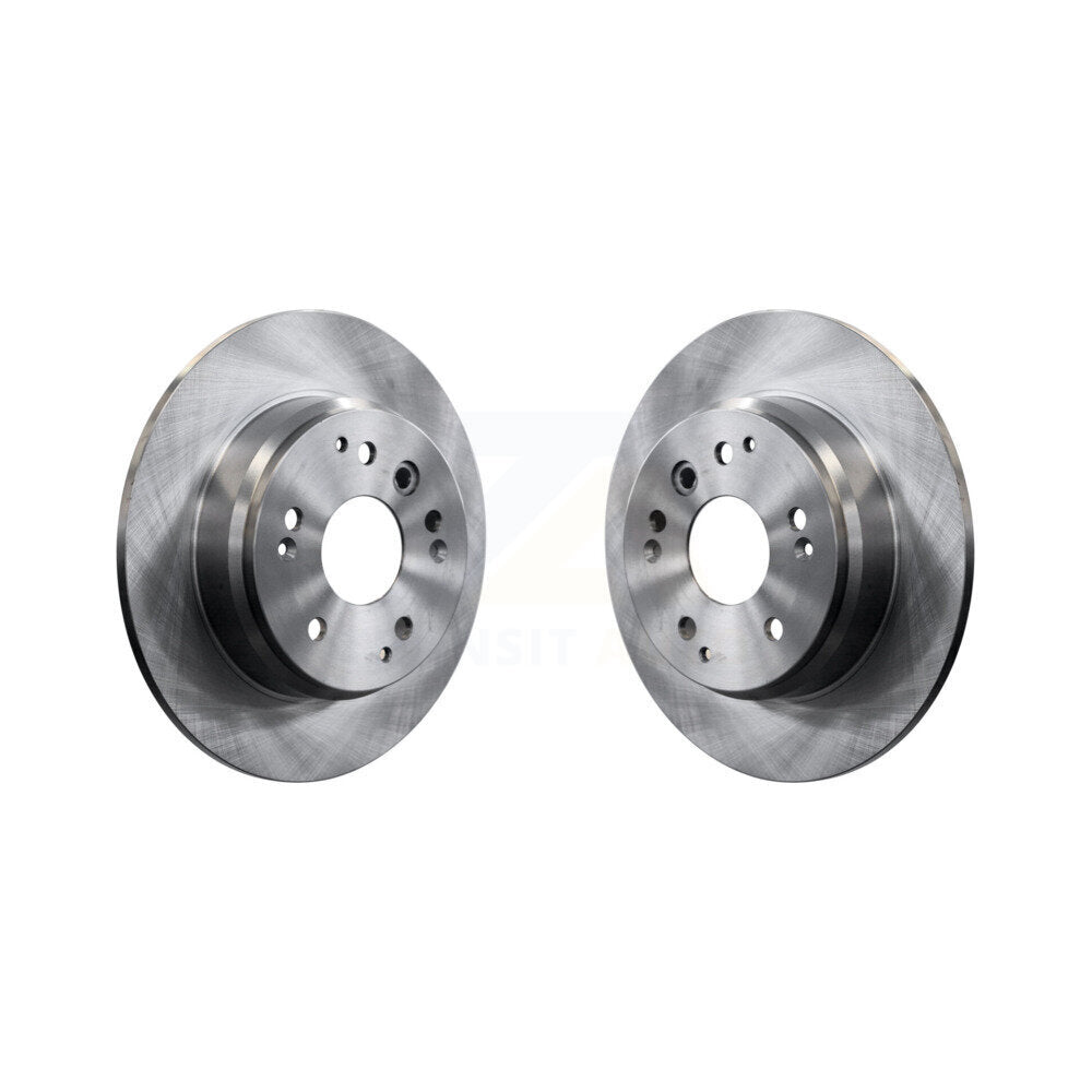 Disc Brake Rotors Rear Pair For Acura TL Honda Element