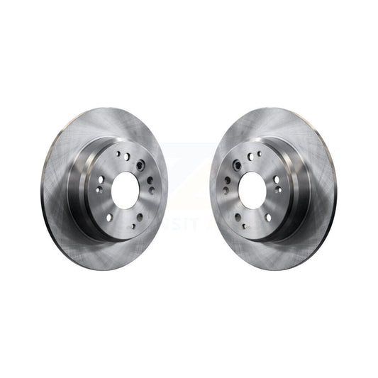 Disc Brake Rotors Rear Pair For Acura TL Honda Element