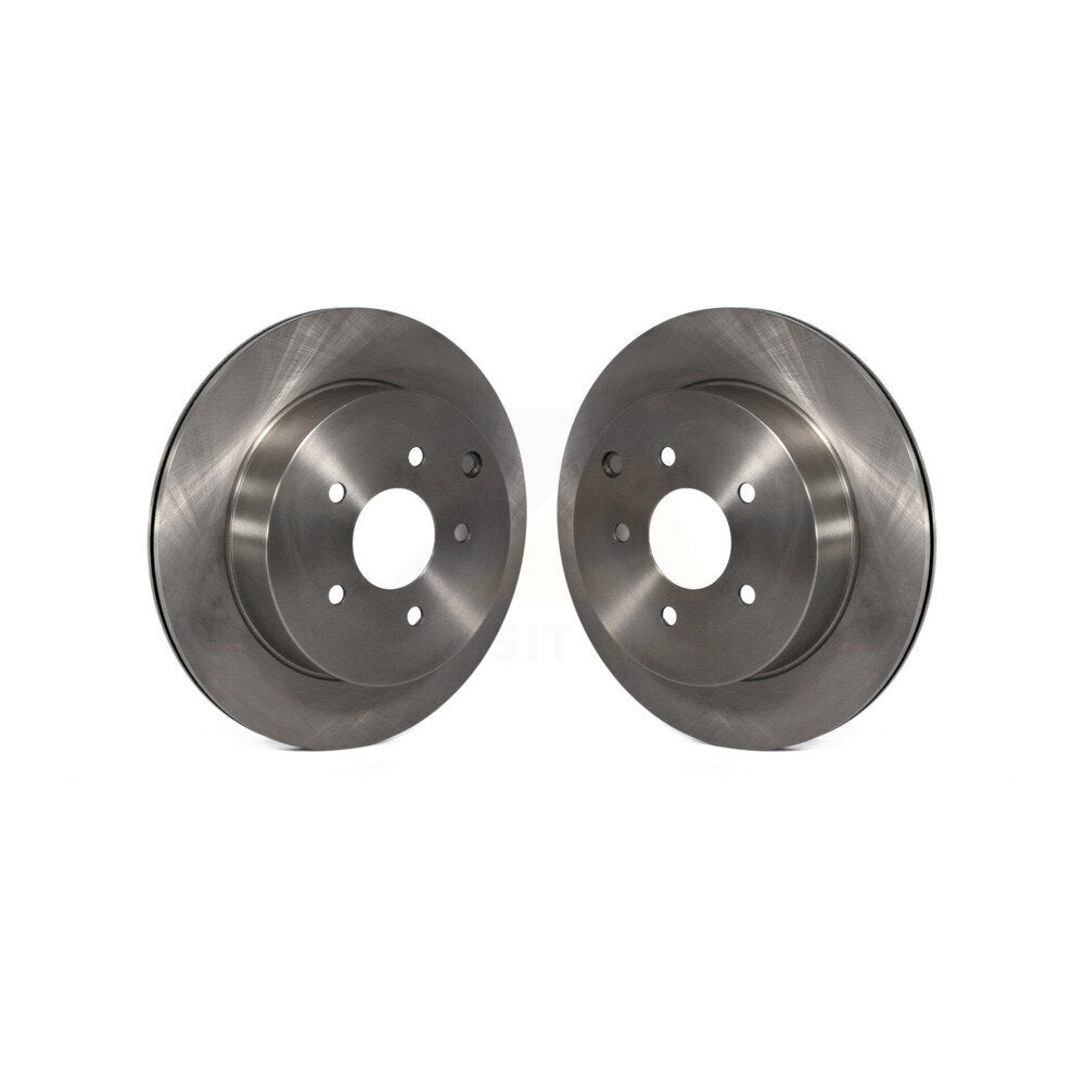 Brake Rotors Rear Pair For Nissan Murano INFINITI Pathfinder QX60 Q50 FX35 Quest
